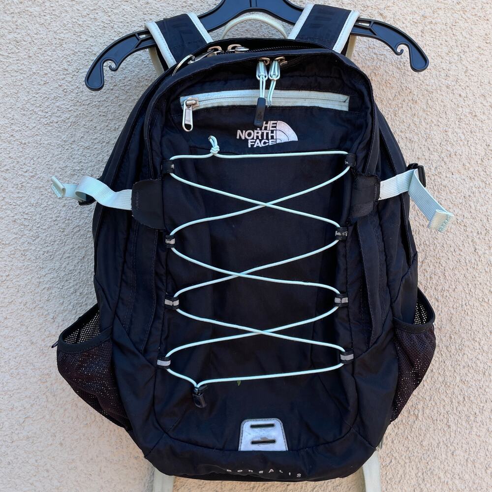 The North Face Borealis Backpack Black Sky Blue *READ*